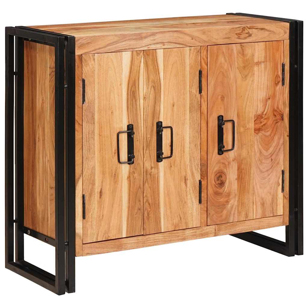 vidaXL Dressoir Bruin 80 x 33 x 70 cm massief mangohout