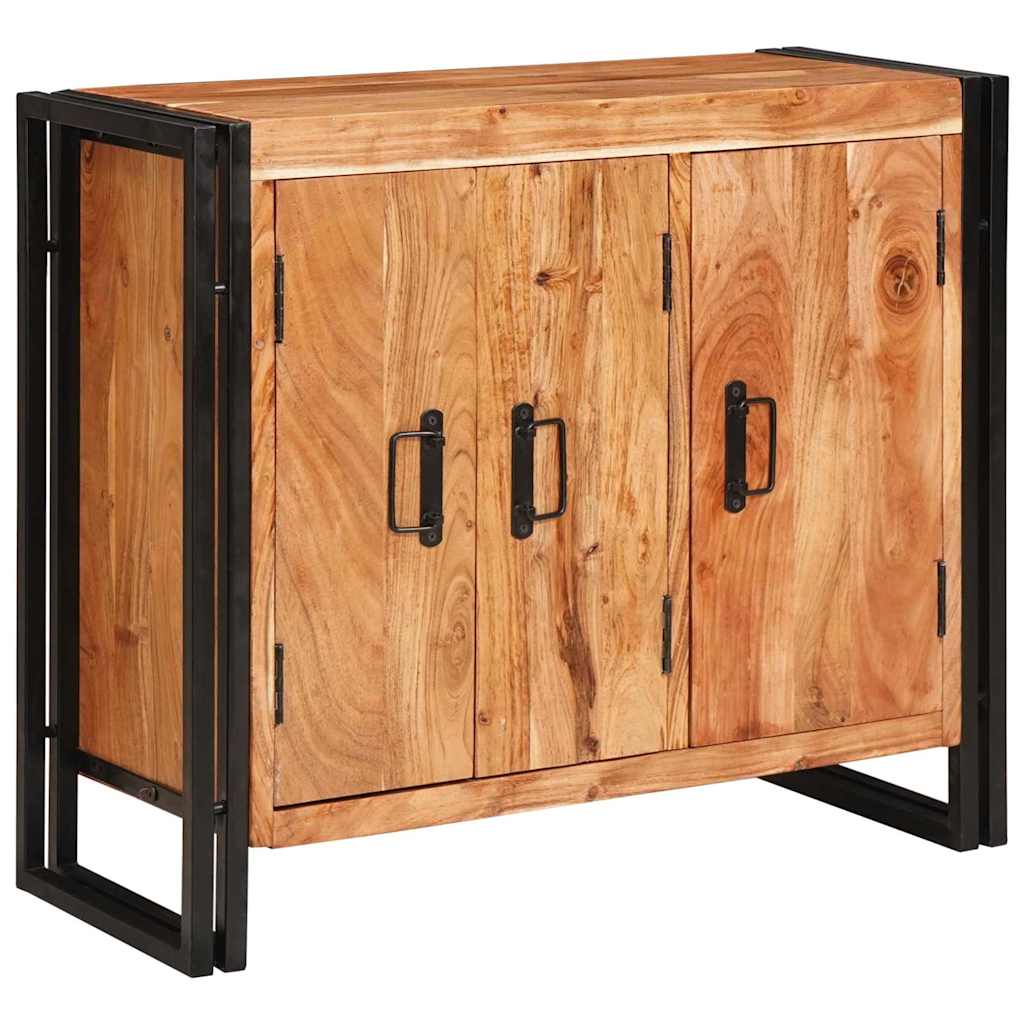 vidaXL Dressoir Bruin 80 x 33 x 70 cm massief mangohout