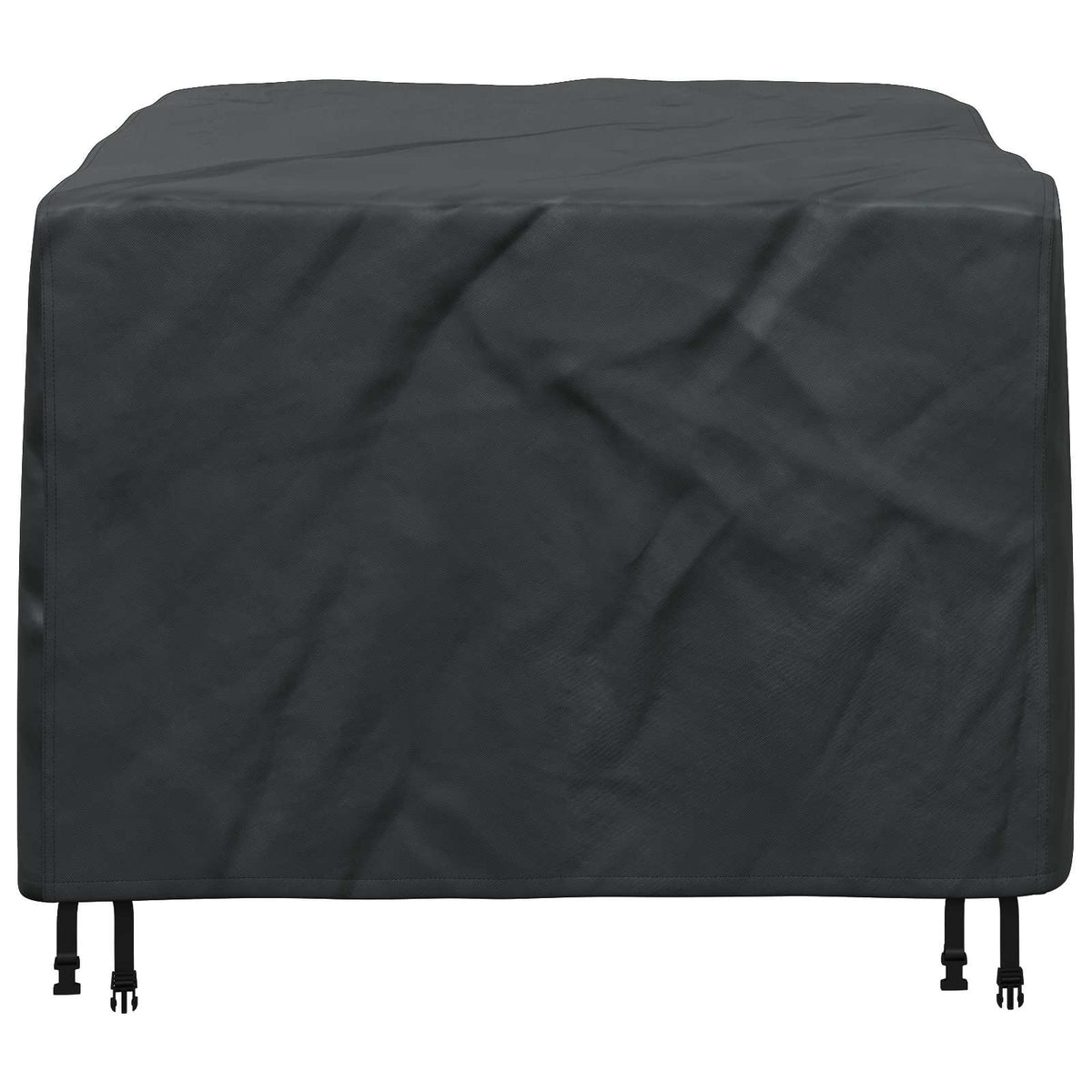 vidaXL Buitenmeubelhoes Zwart 125 x 125 x 74 cm 210D stof