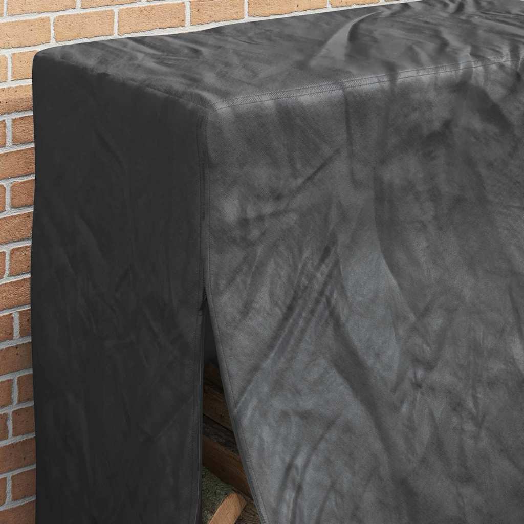 vidaXL Buitenmeubelhoes Zwart 122 x 61 x 106 cm 210D stof
