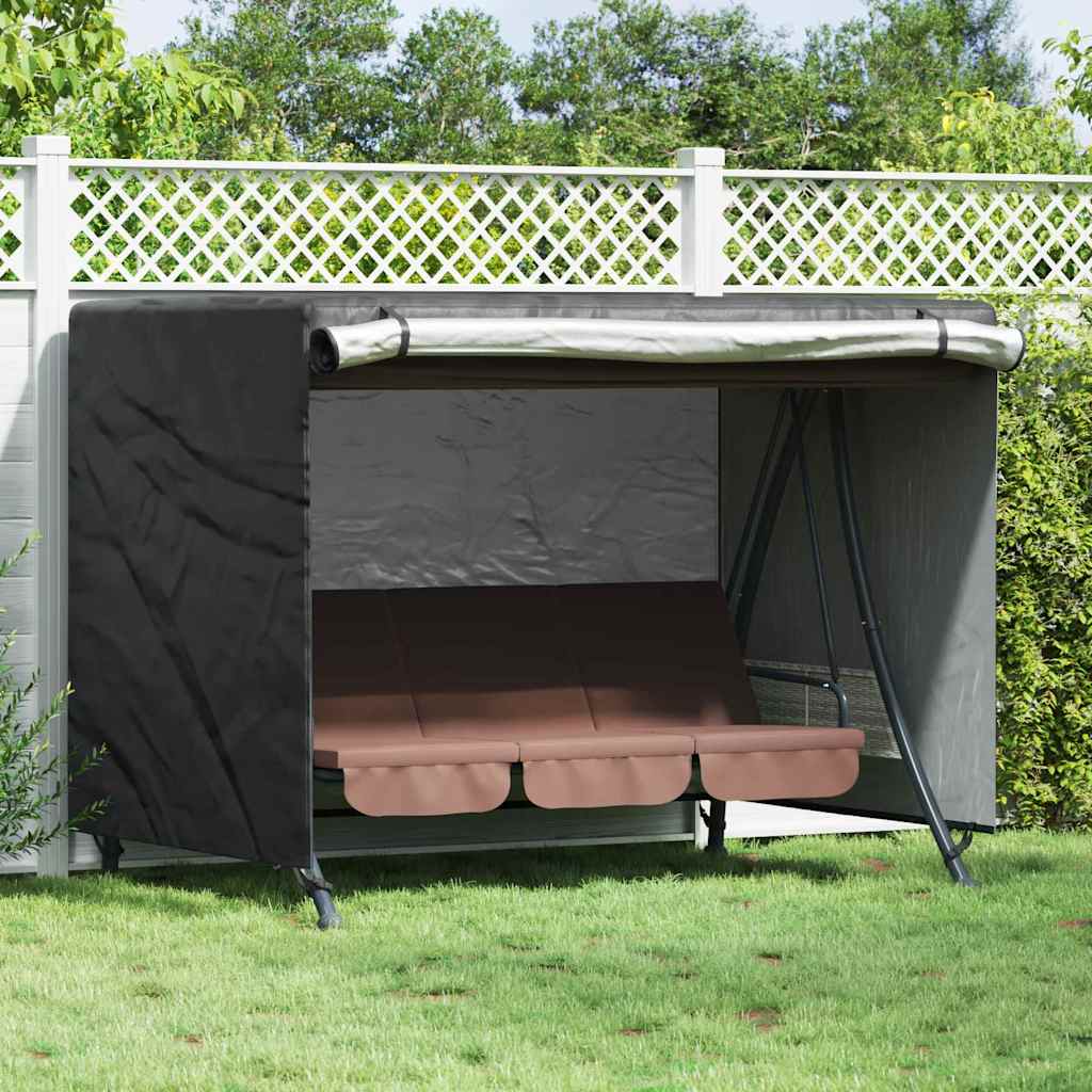 vidaXL Buitenmeubelhoes Zwart 175 x 125 x 160 cm 210D stof