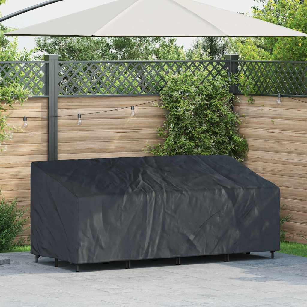 vidaXL Buitenmeubelhoes Zwart 200 x 100 x 89 cm 210D oxford stof