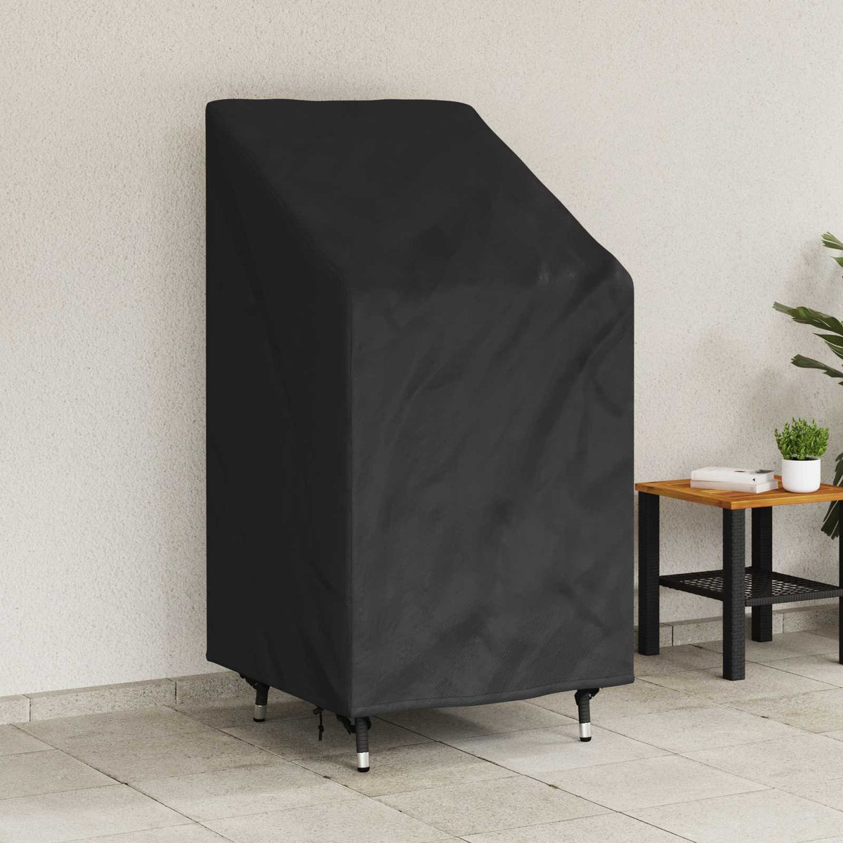 vidaXL Buitenmeubelhoes Zwart 96 x 79 x 74 cm 210D oxford stof