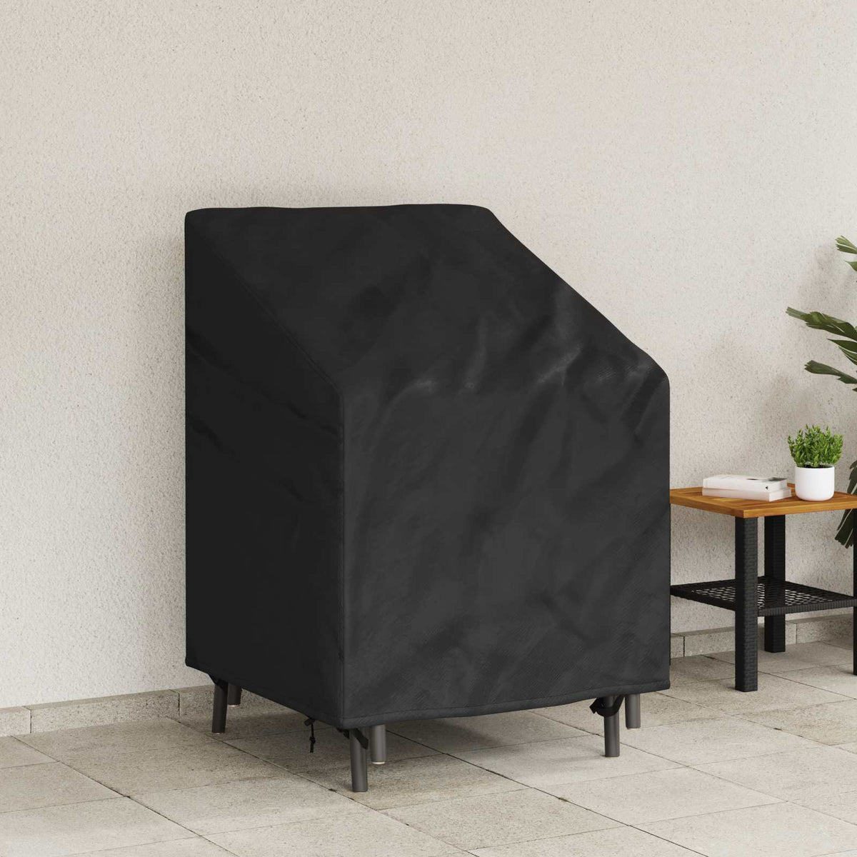 vidaXL Buitenmeubelhoes Zwart 96 x 79 x 74 cm 210D oxford stof