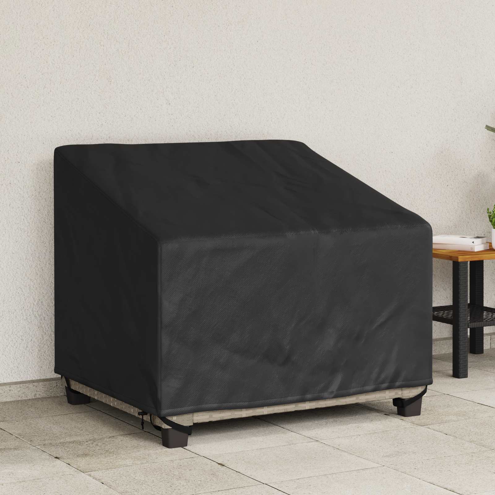 vidaXL Buitenmeubelhoes Zwart 96 x 79 x 74 cm 210D oxford stof