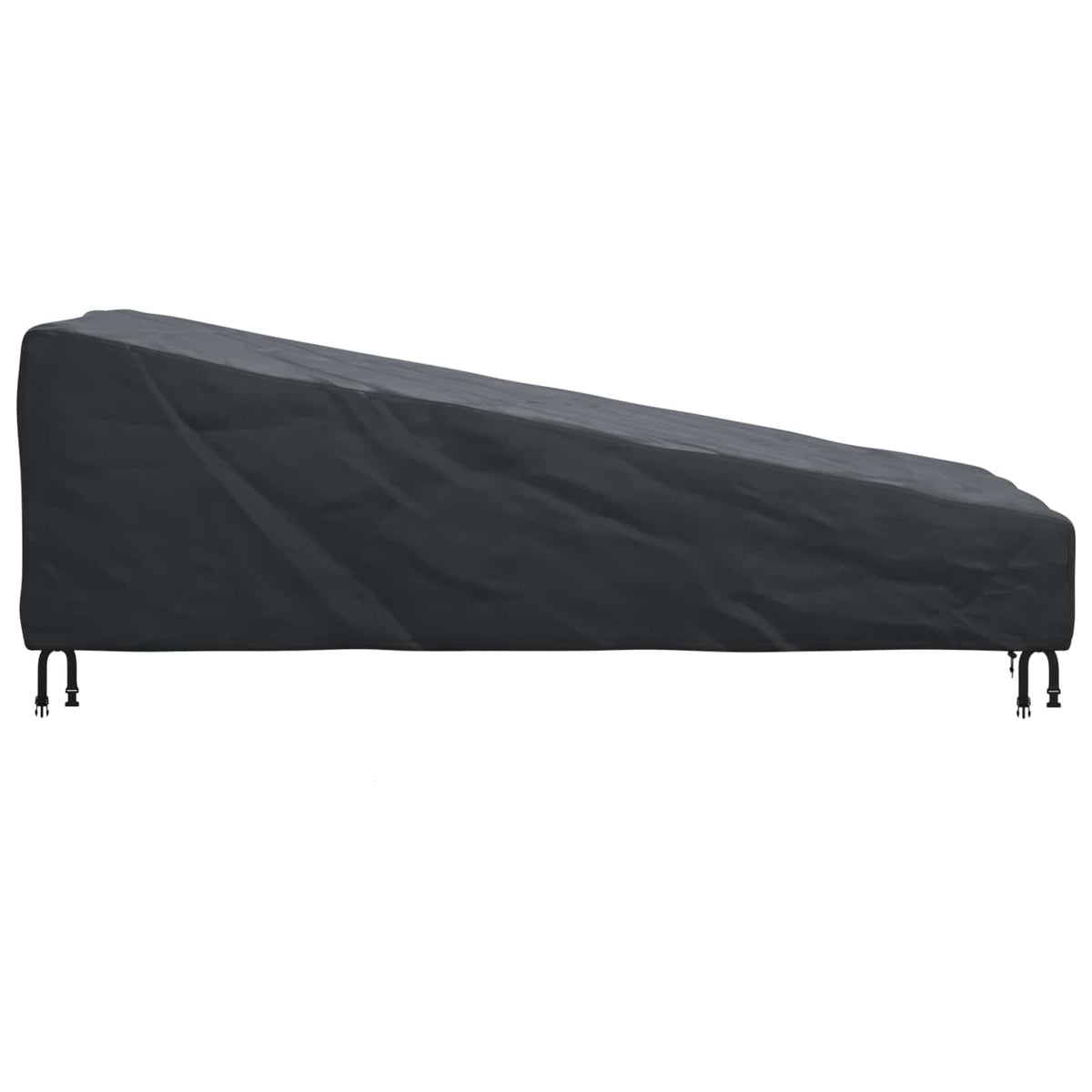 vidaXL Buitenmeubelhoes Zwart 195 x 76 x 82 cm 210D oxford stof