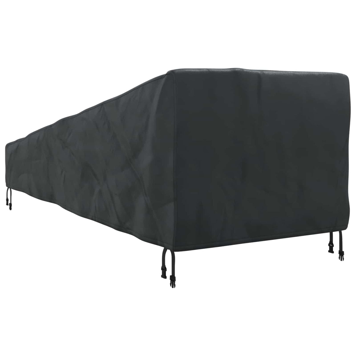 vidaXL Buitenmeubelhoes Zwart 195 x 76 x 82 cm 210D oxford stof