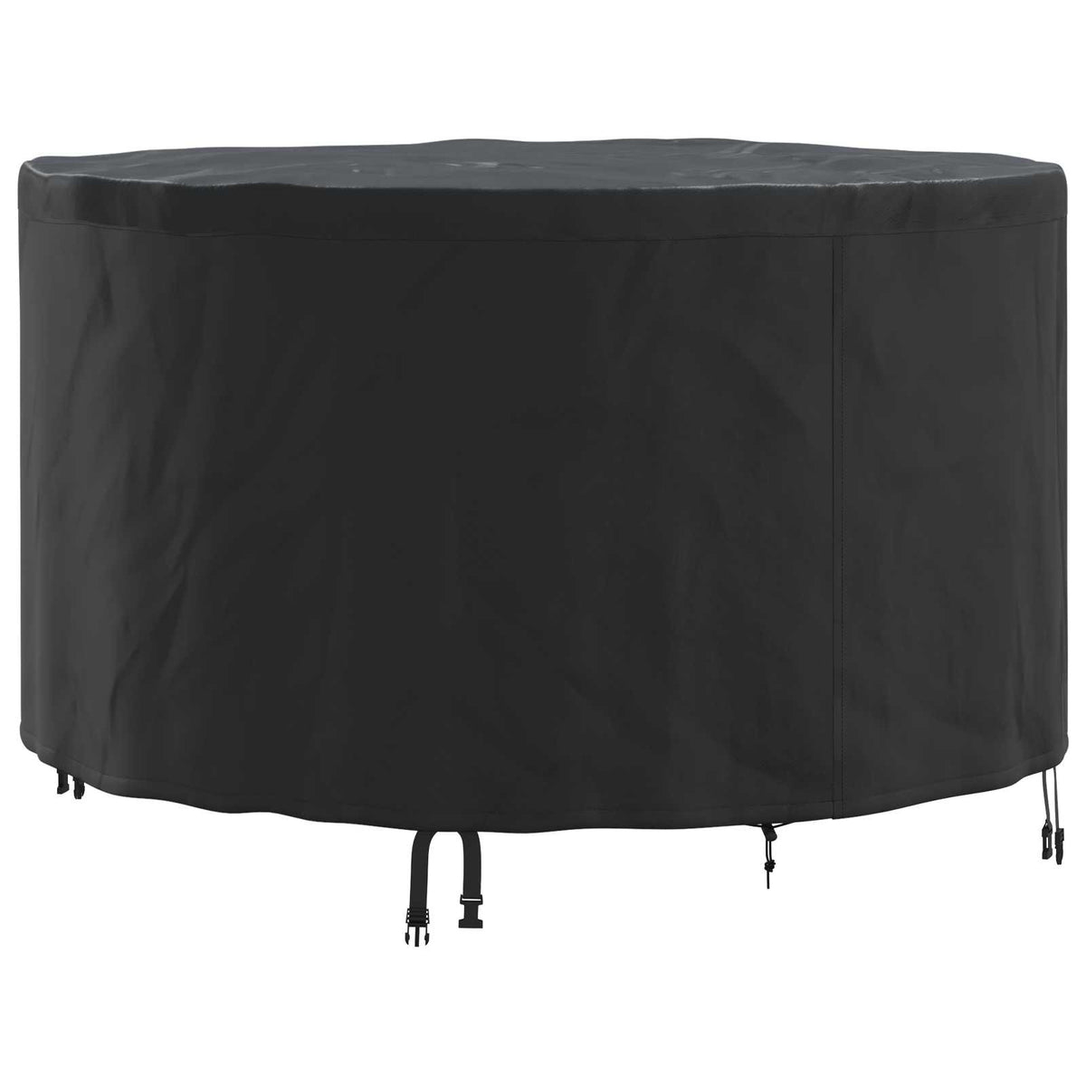 vidaXL Buitenmeubelhoes Zwart 244 x 244 x 71 cm 210D oxford stof