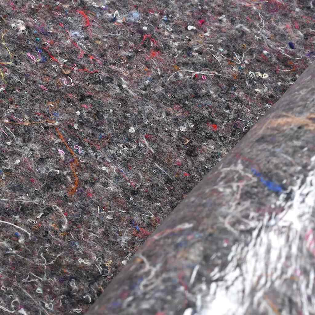 vidaXL Antislip schildersvlies 2 st 5055 cm 220 g/m² grijs - Aashly