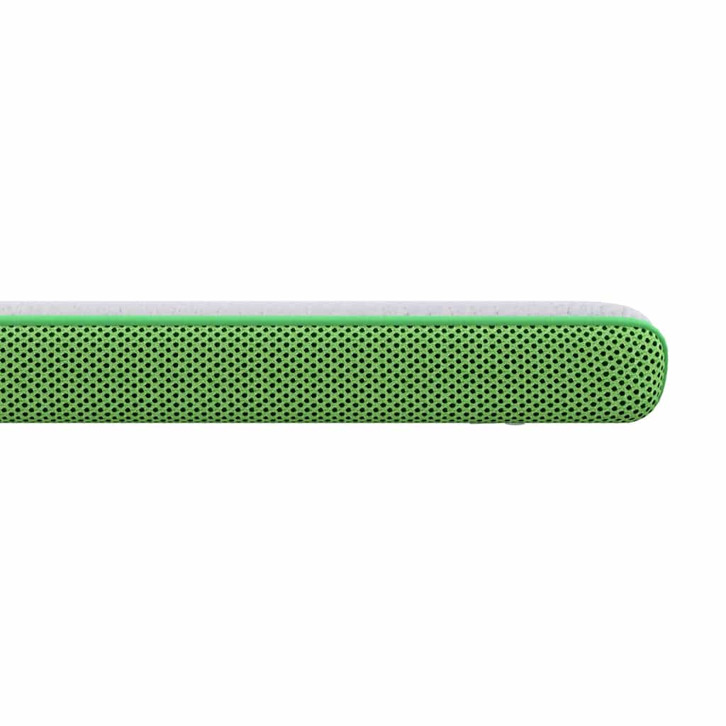 vidaXL Matraspads Wit en Groen 70 x 200 cm