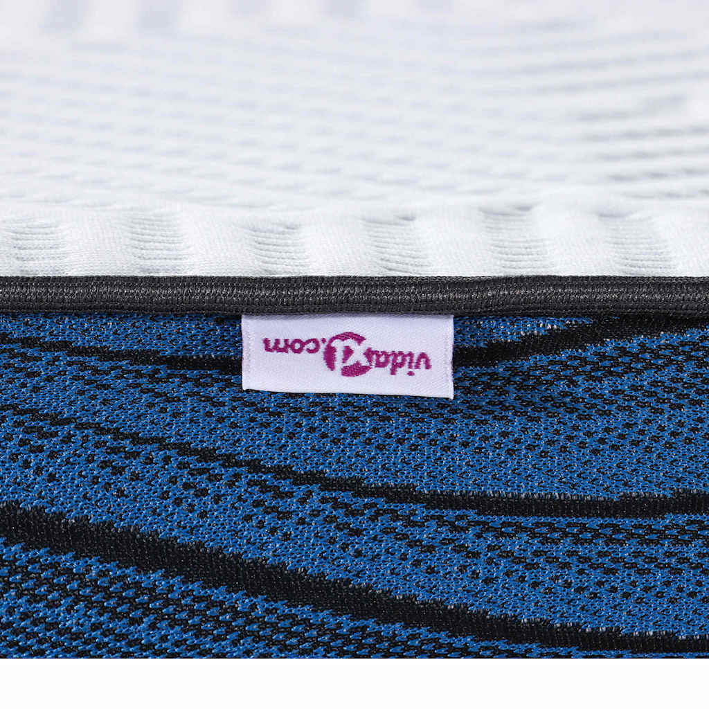 vidaXL Matraspads Wit en Blauw 70 x 200 cm