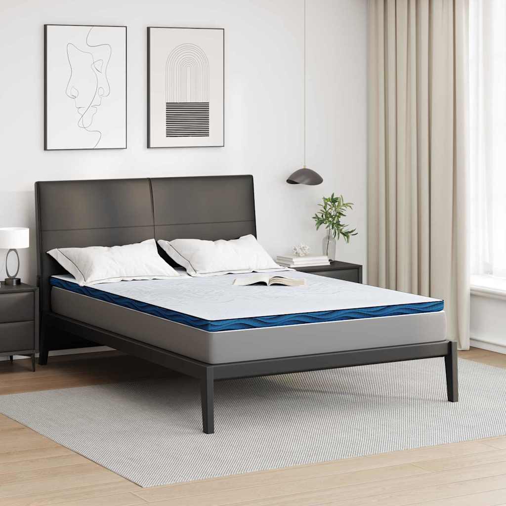 vidaXL Matraspads Wit en Blauw 70 x 200 cm