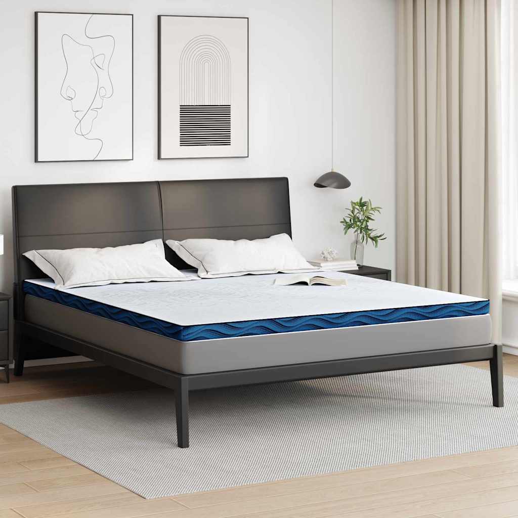 vidaXL Matraspads Wit en Blauw 70 x 200 cm