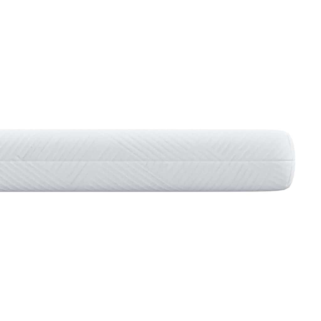 vidaXL Matraspads Wit 70 x 200 cm 100% polyester jacquard stof