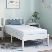 vidaXL Matras Wit 80 x 160 cm Schuim