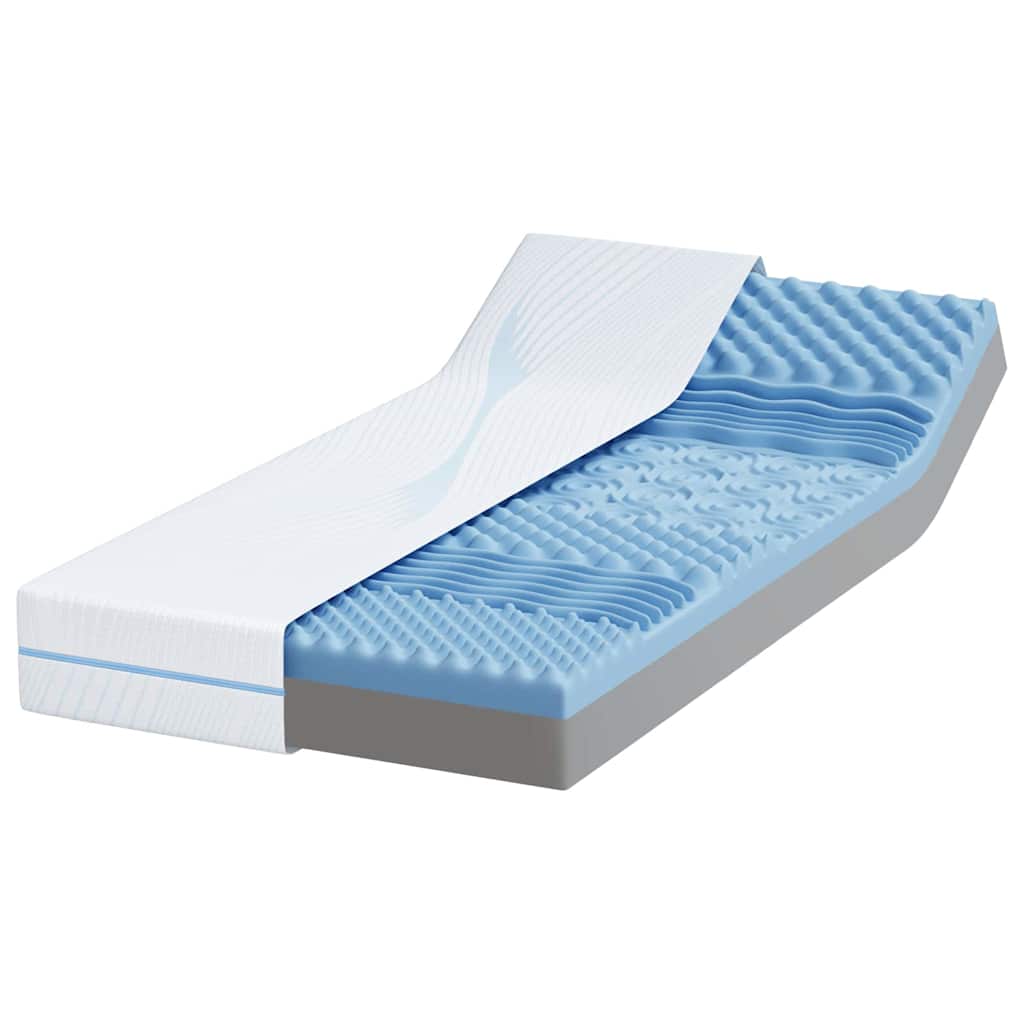 vidaXL Matras Wit 80 x 160 cm Schuim