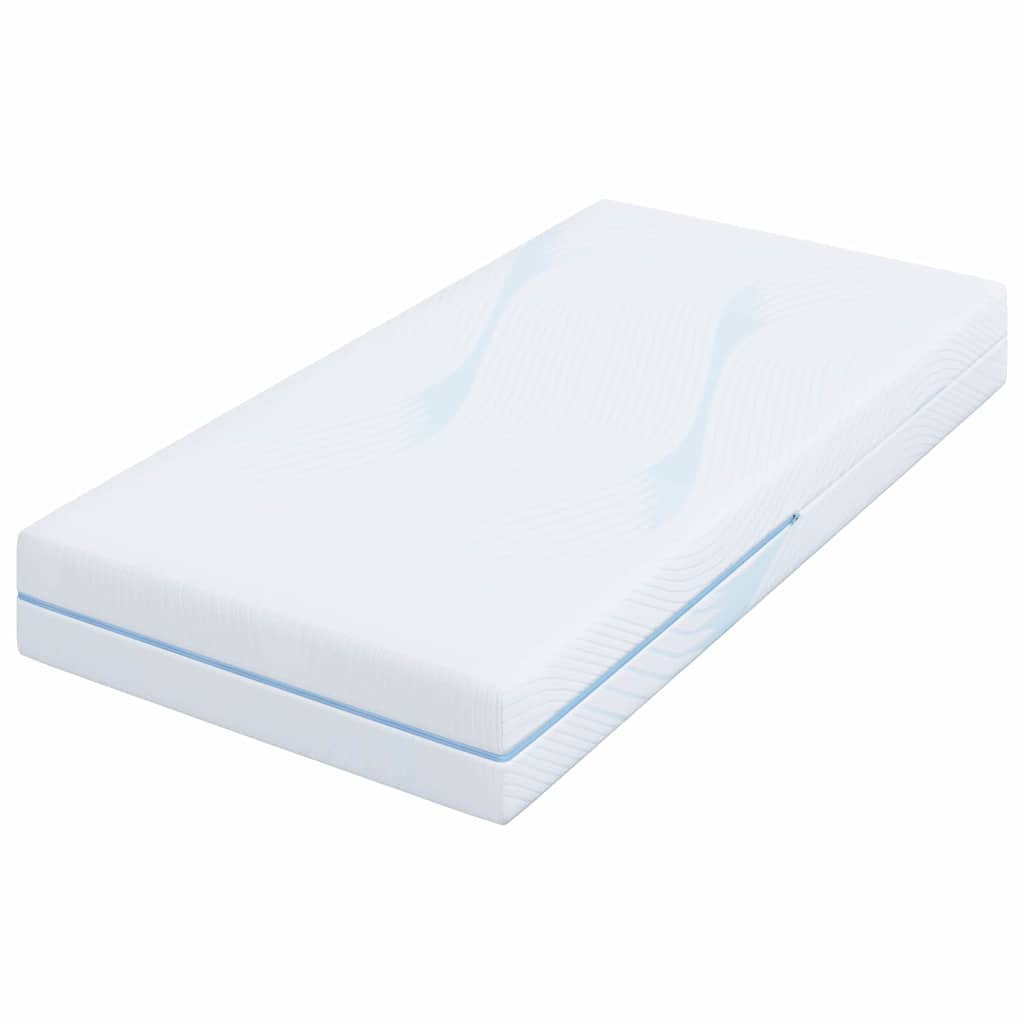 vidaXL Matras Wit 80 x 160 cm Schuim