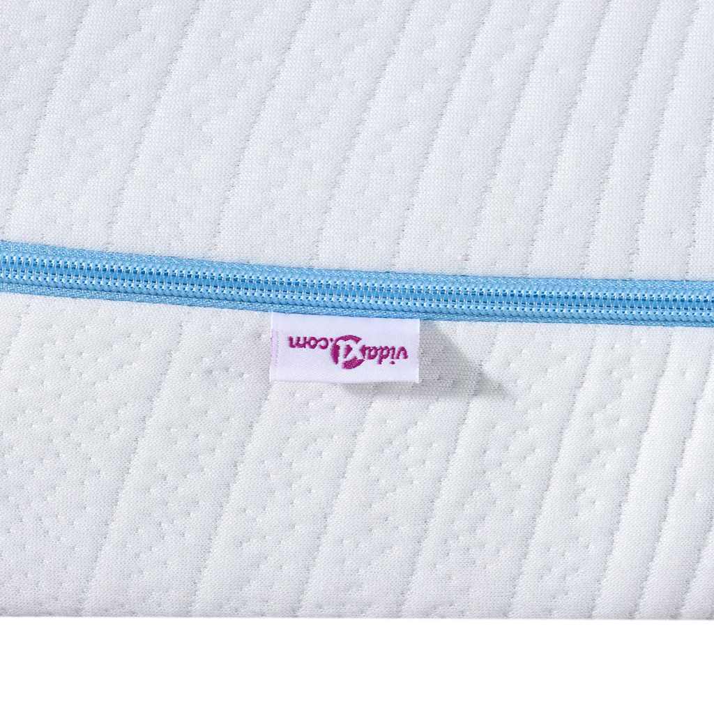vidaXL Matras Wit 80 x 160 cm Schuim