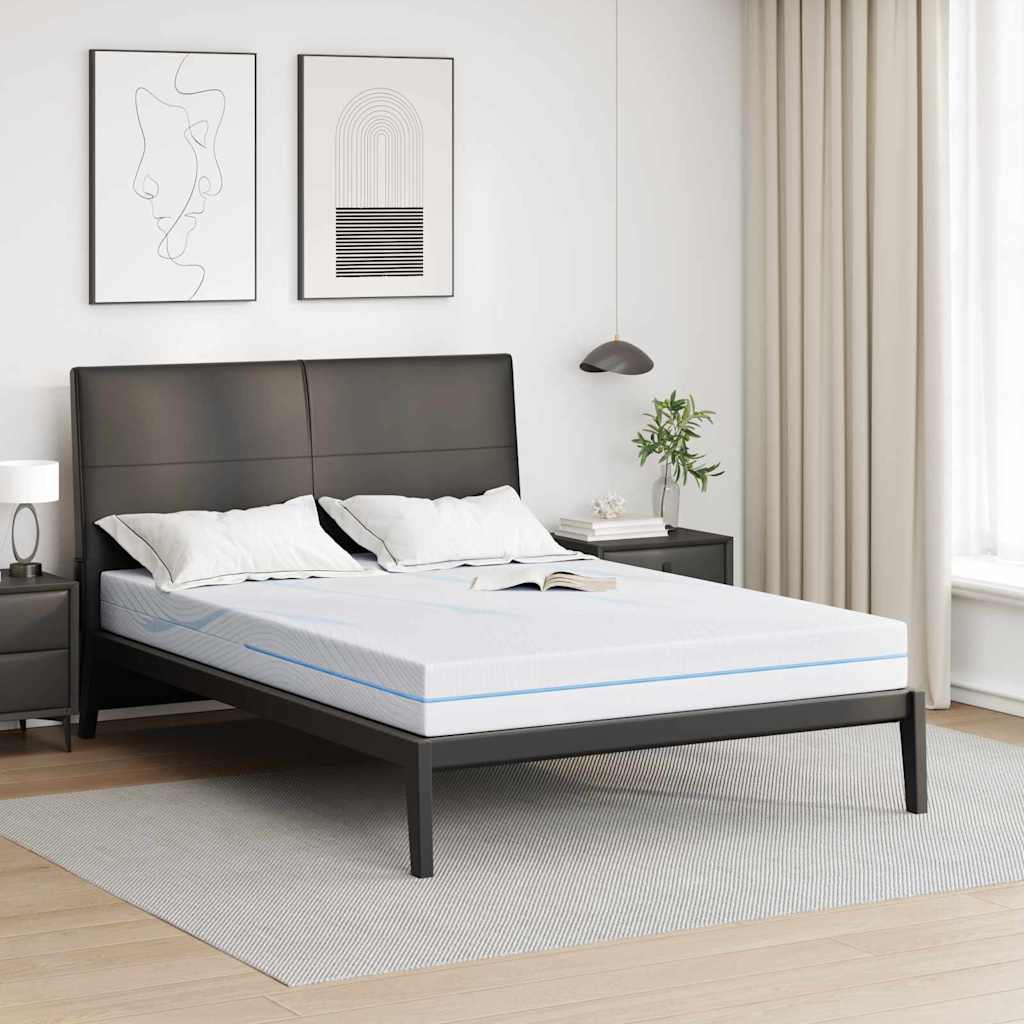 vidaXL Matras Wit 80 x 160 cm Schuim