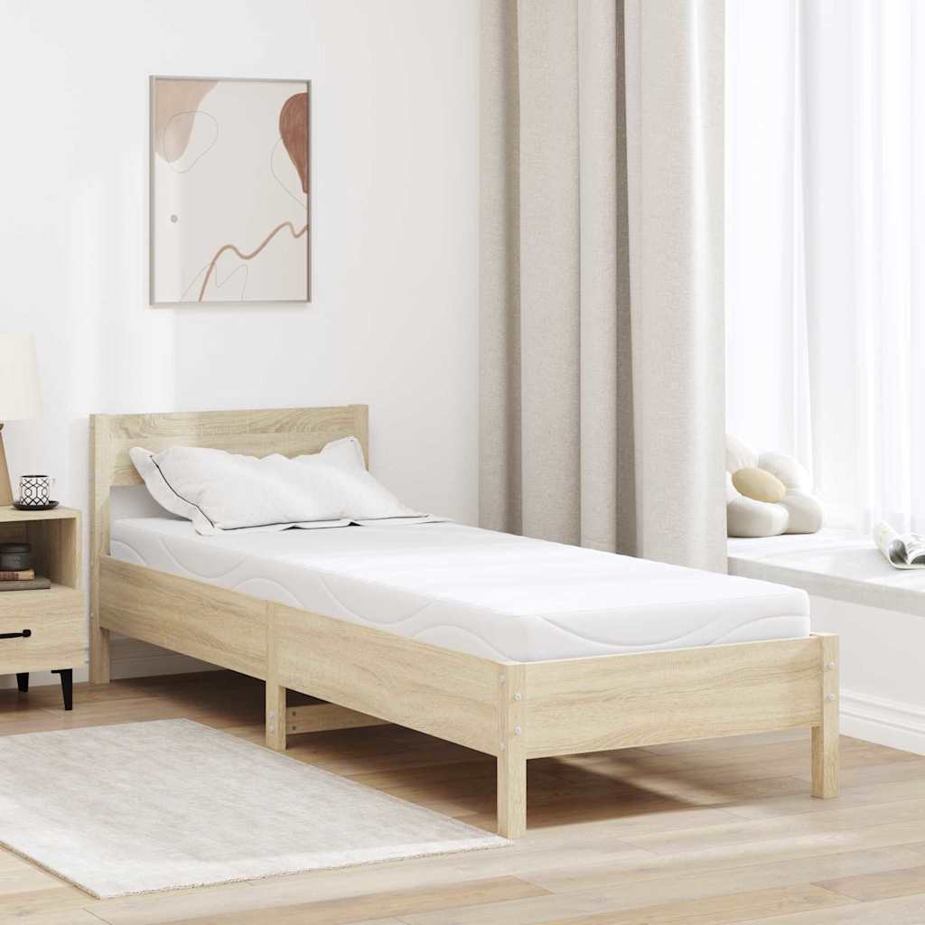 vidaXL Matras Wit 80 x 160 cm Schuim