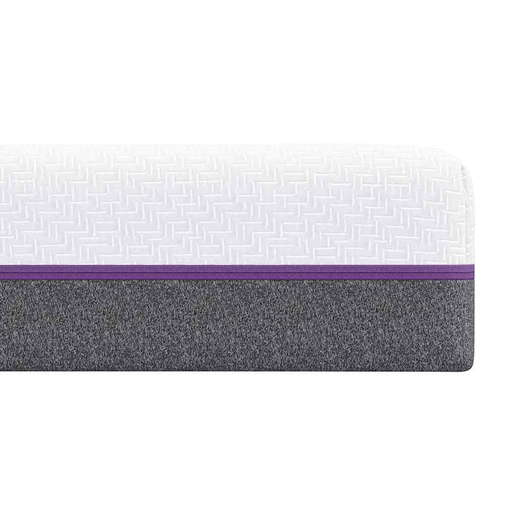 vidaXL Matras Wit, Grijs 80 x 160 cm Schuim