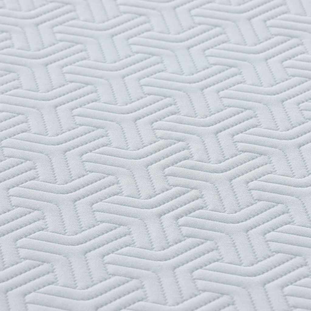vidaXL Matras Wit, Grijs 80 x 160 cm Schuim