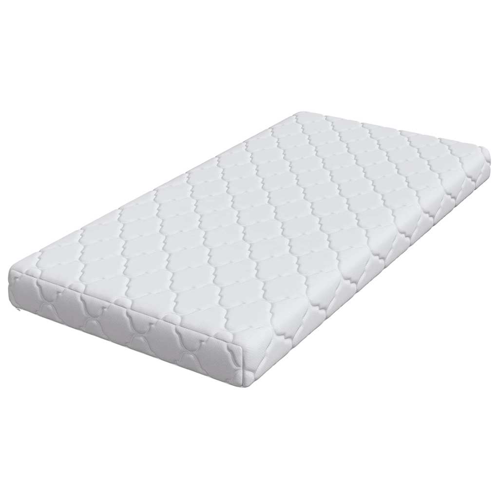 vidaXL Matras Wit 120 x 60 cm Schuim