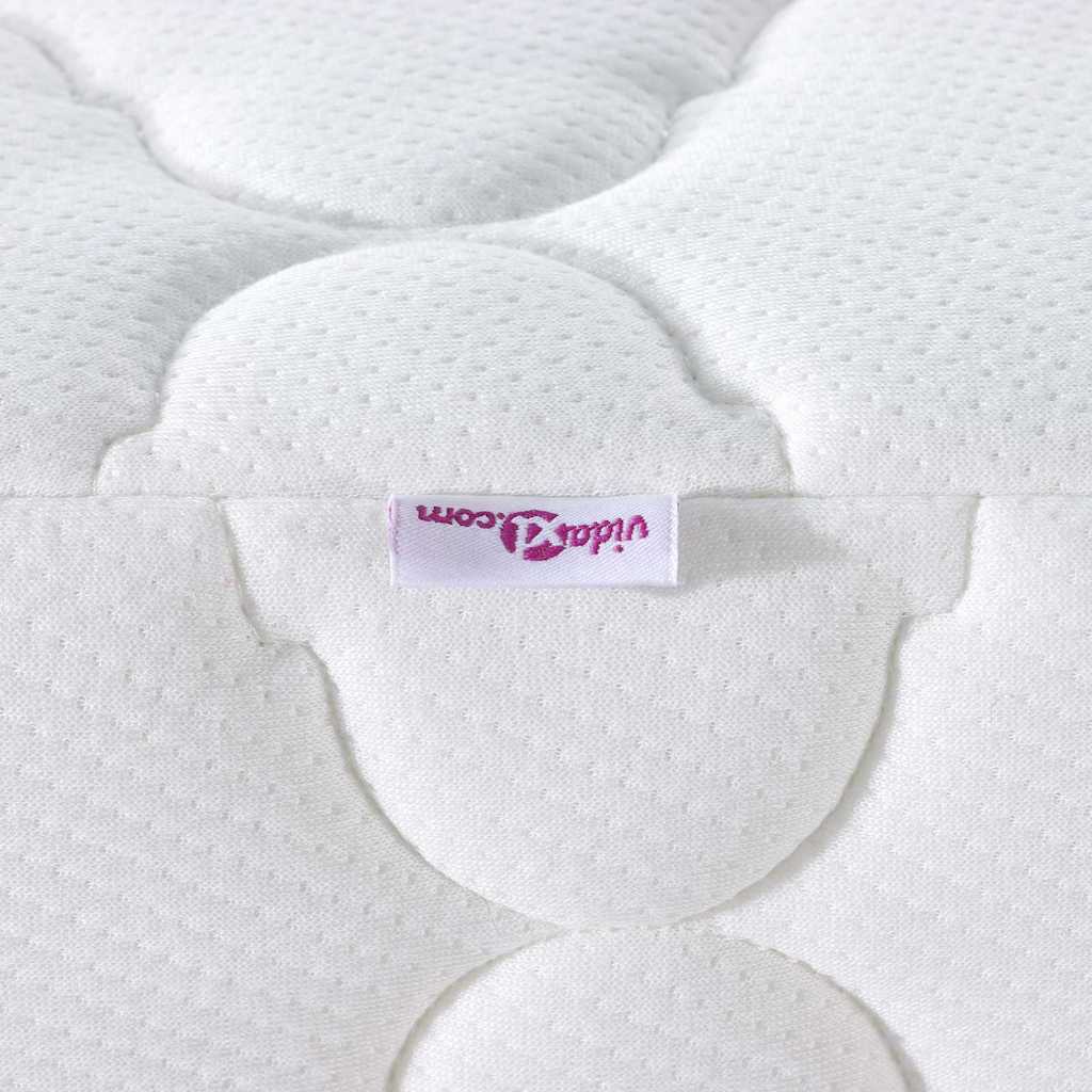 vidaXL Matras Wit 120 x 60 cm Schuim