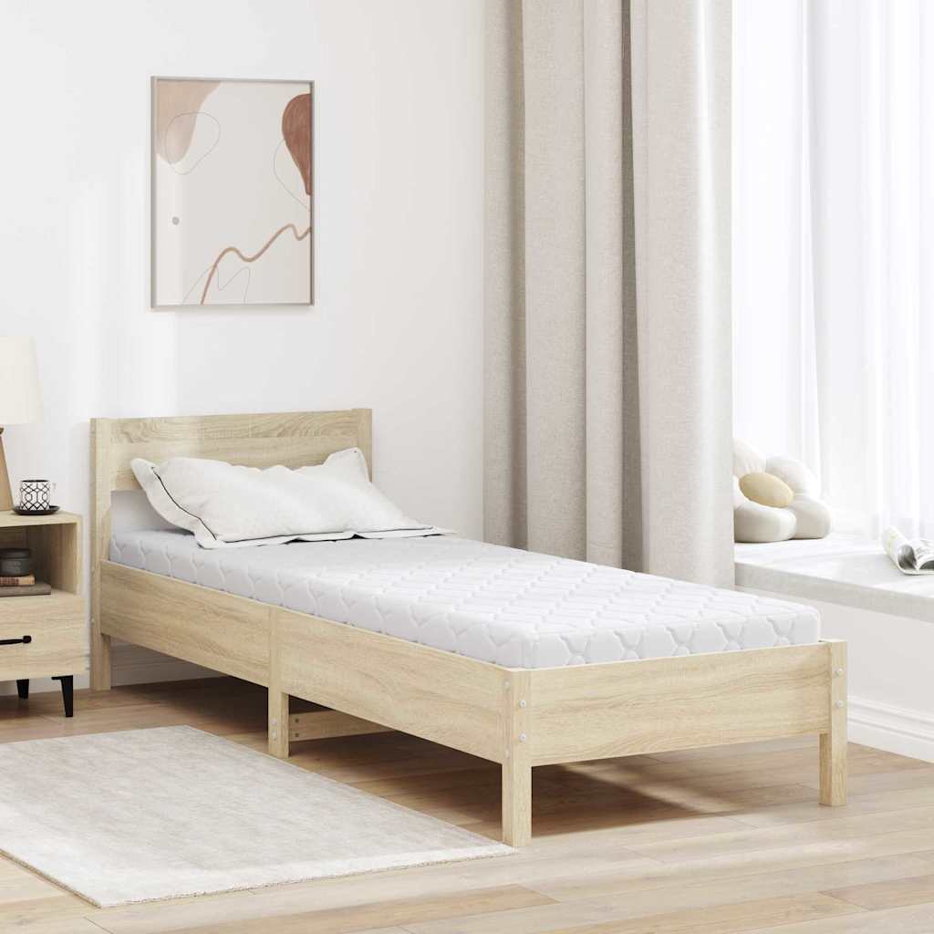 vidaXL Matras Wit 120 x 60 cm Schuim