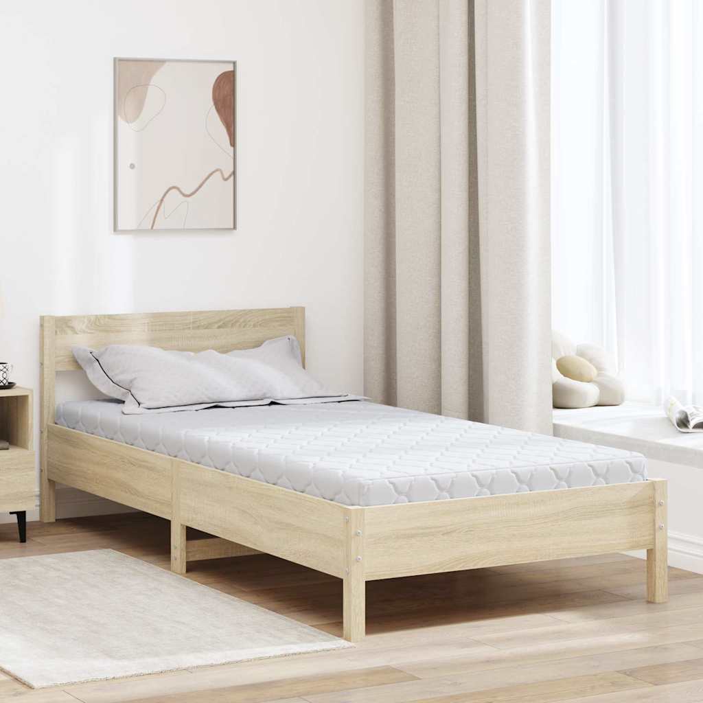 vidaXL Matras Wit 120 x 60 cm Schuim