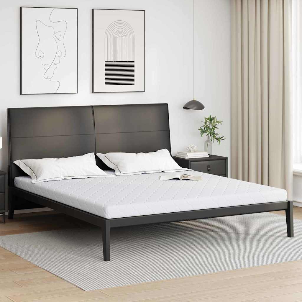 vidaXL Matras Wit 120 x 60 cm Schuim