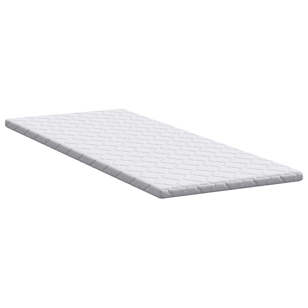 vidaXL Matraspads Wit 70 x 200 cm Niet-plakkende polyester