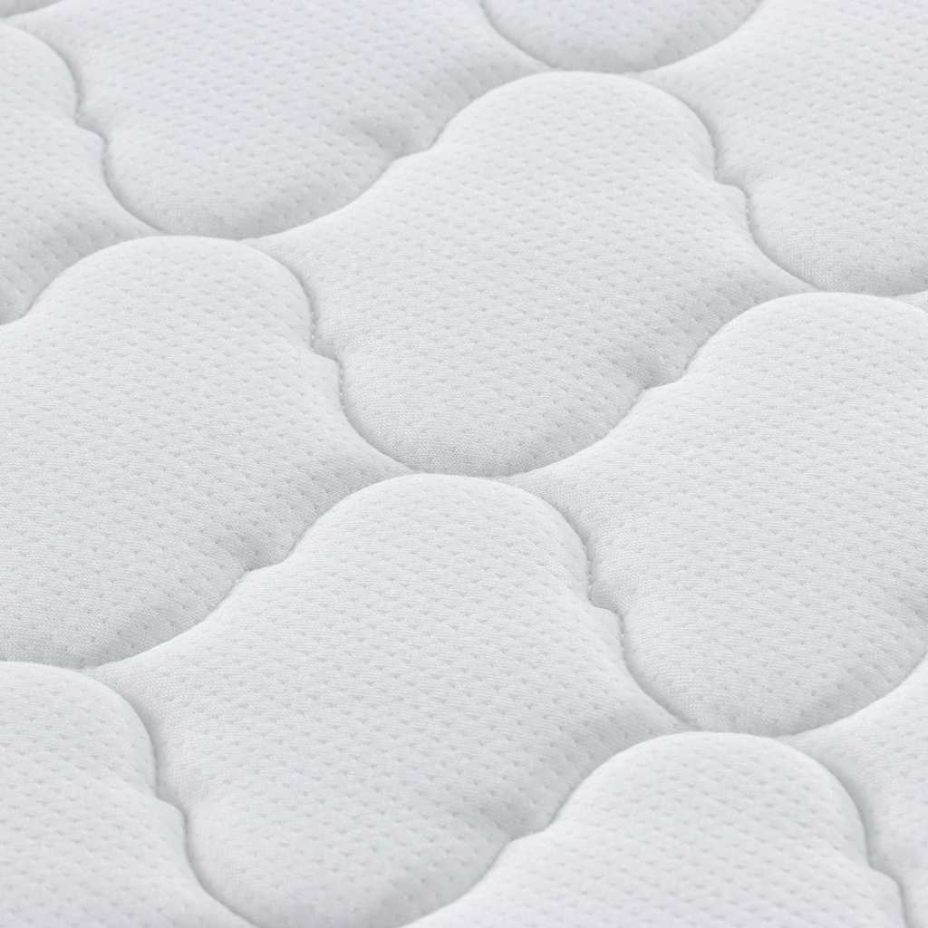 vidaXL Matraspads Wit 70 x 200 cm Niet-plakkende polyester