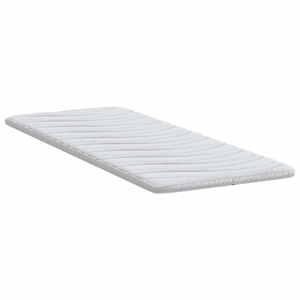 vidaXL Matraspads Wit 70 x 200 cm Niet-plakkende polyester