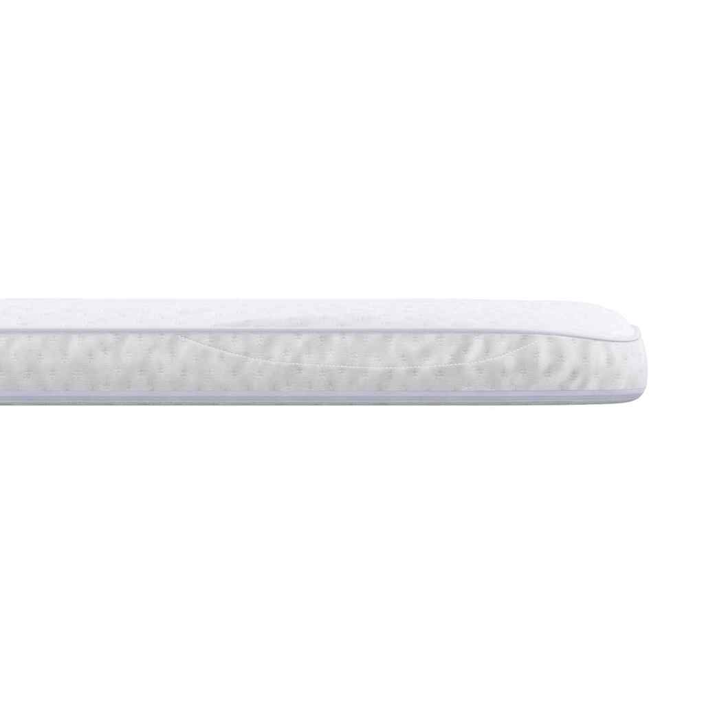 vidaXL Matraspads Wit 70 x 200 cm Niet-plakkende polyester