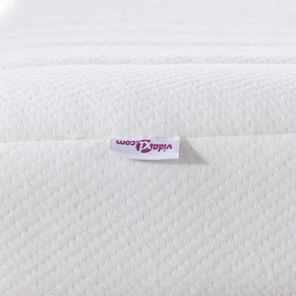 vidaXL Matras Wit 60 x 120 cm Polyester