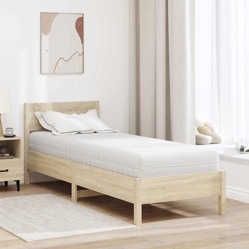 vidaXL Matras Wit 60 x 120 cm Polyester