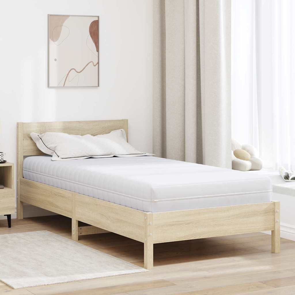 vidaXL Matras Wit 60 x 120 cm Polyester