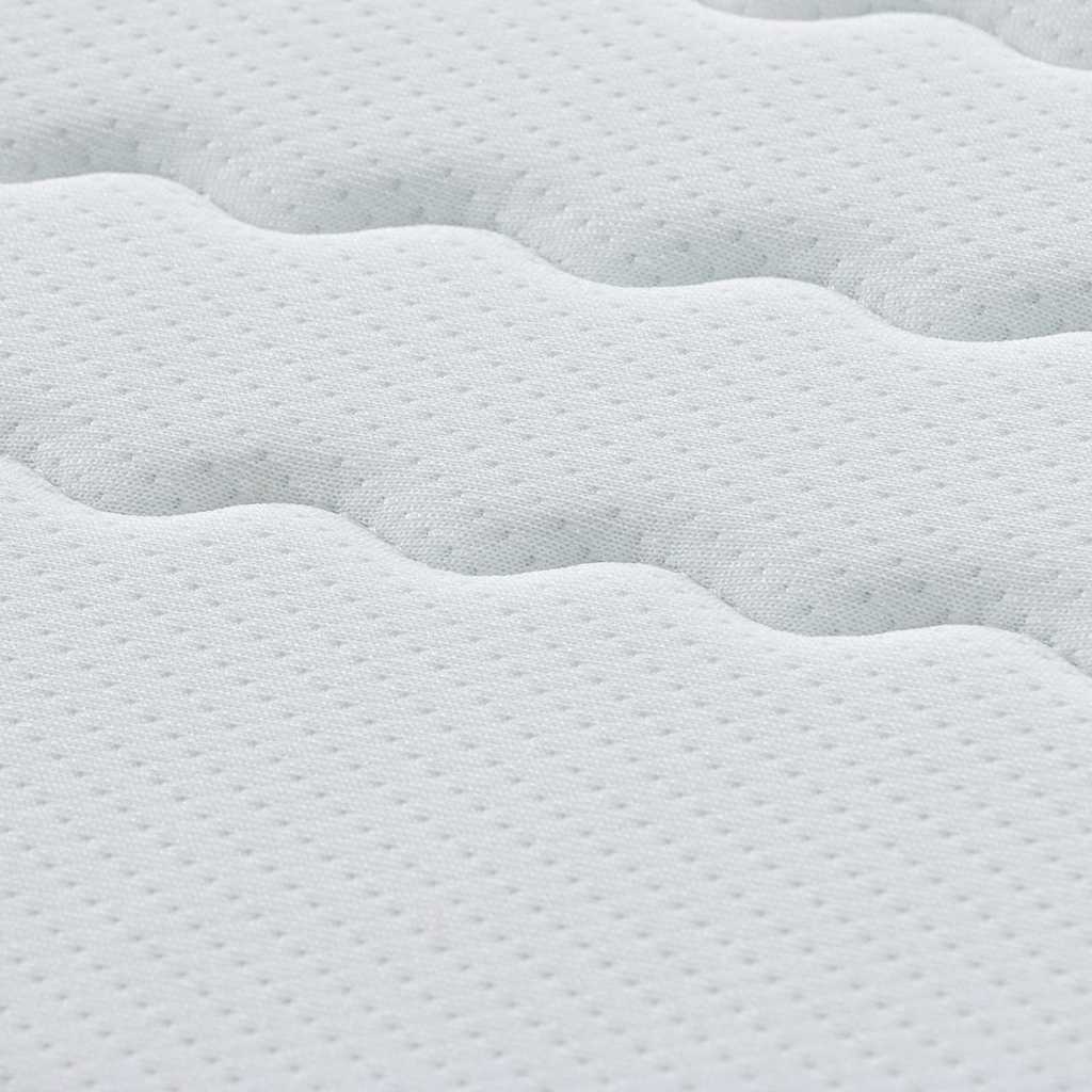 vidaXL Matras Wit, Grijs 70 x 200 cm Gebreide stof