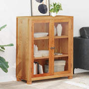 vidaXL Kast met plank met opslag Bruin 80 x 35 x 95 cm Bewerkt hout