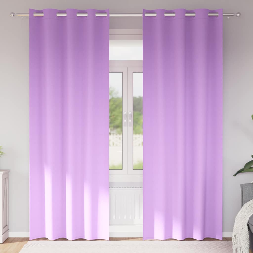 vidaXL Gordijnen met gordijnen 2 pcs Beige 140 x 140 cm Polyester