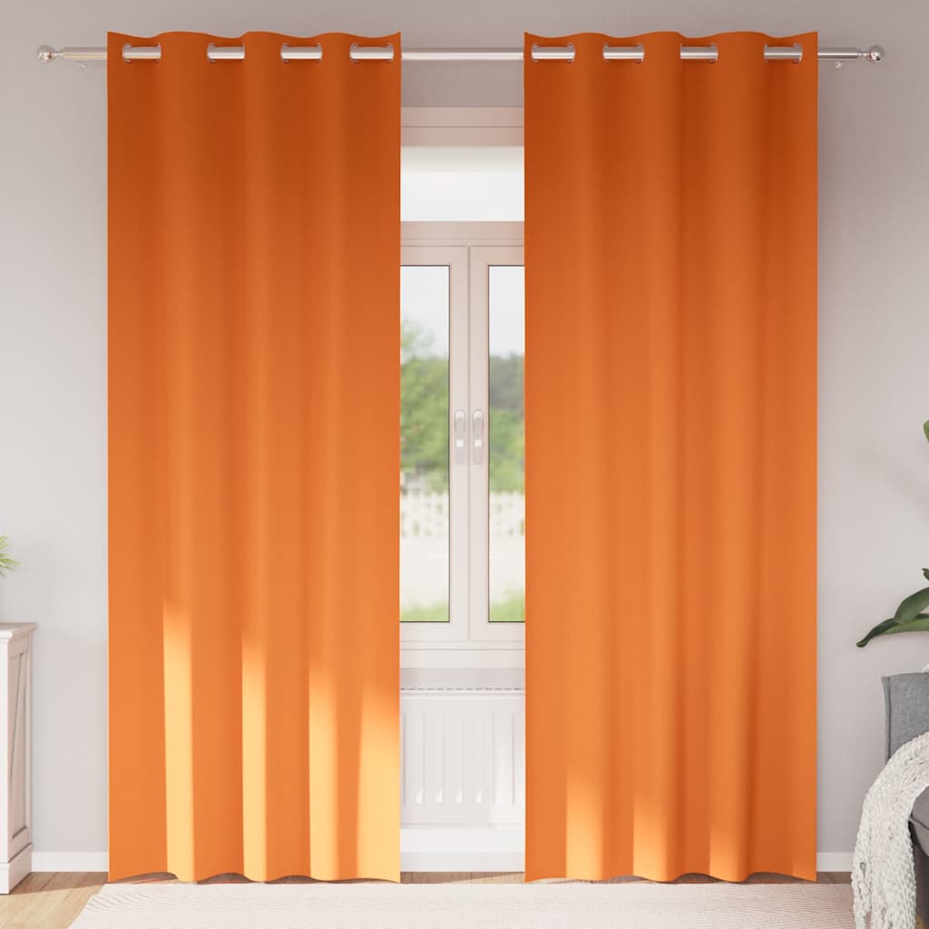 vidaXL Gordijnen met gordijnen 2 pcs Beige 140 x 140 cm Polyester
