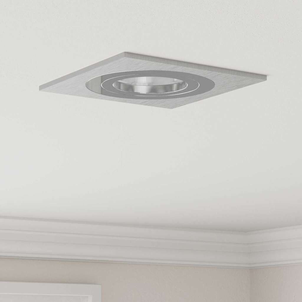 vidaXL Inbouwspots 6 stuks Rond GU10 Wit Ø91 mm