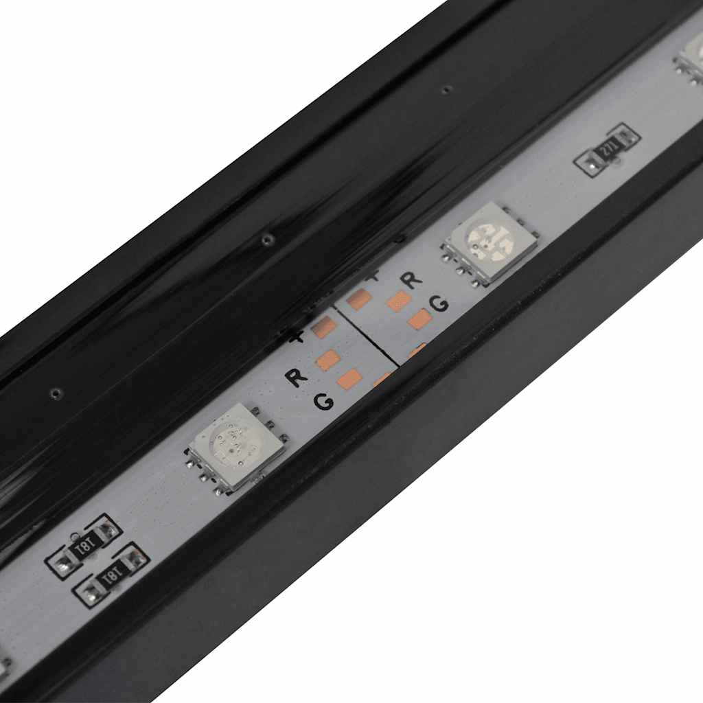 vidaXL LED-aquariumlamp met bubbels RGB 48 cm