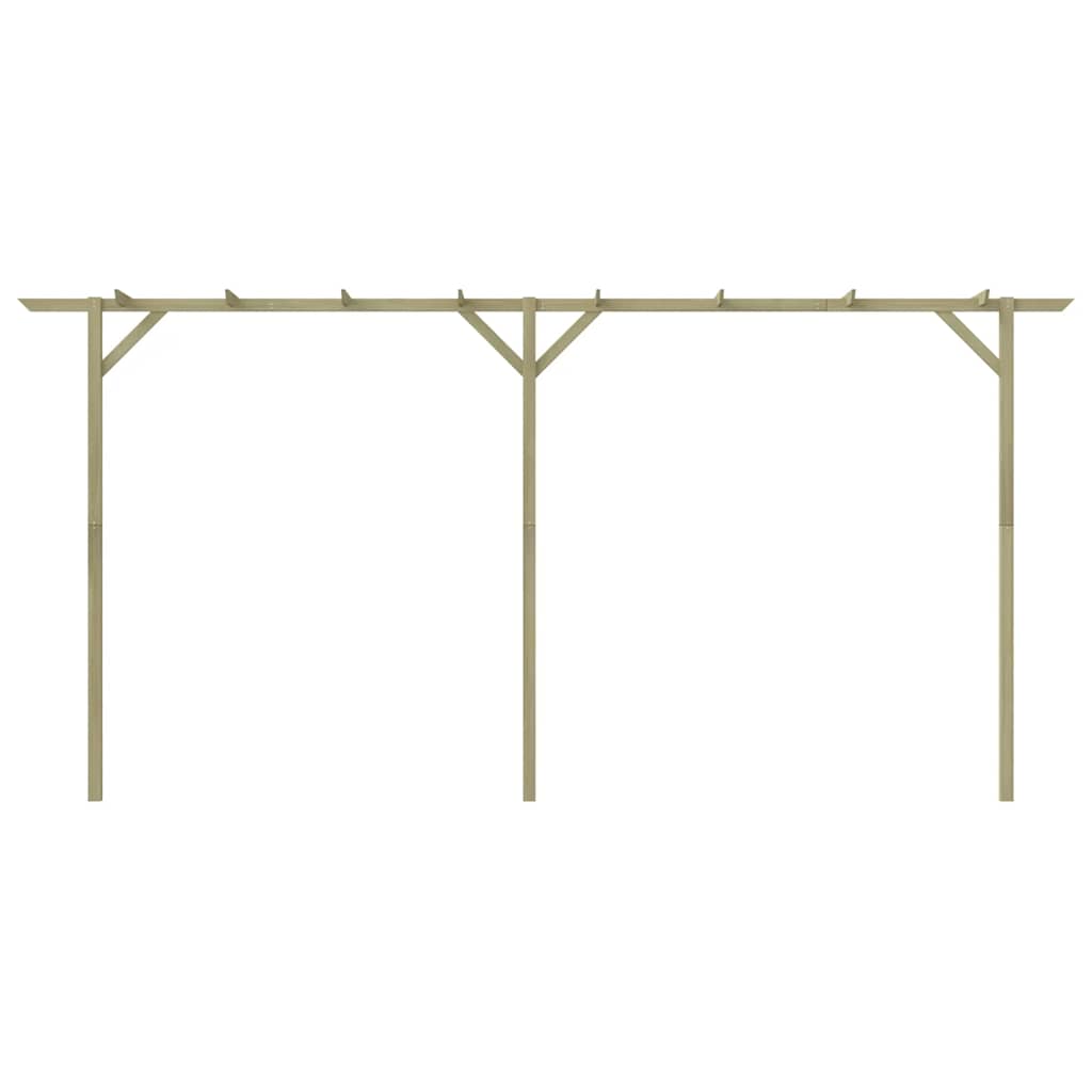 vidaXL Pergola 410x40x203 cm hout - Aashly