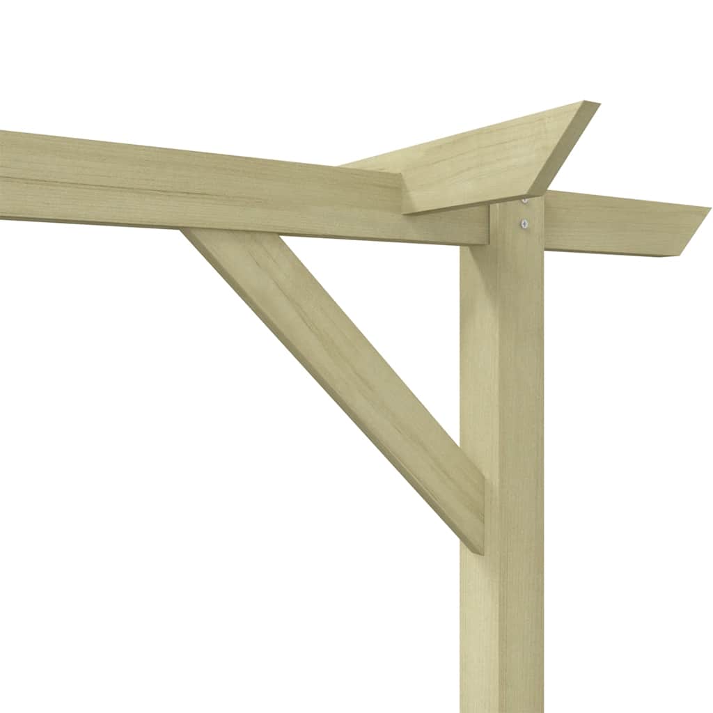 vidaXL Pergola 410x40x203 cm hout - Aashly