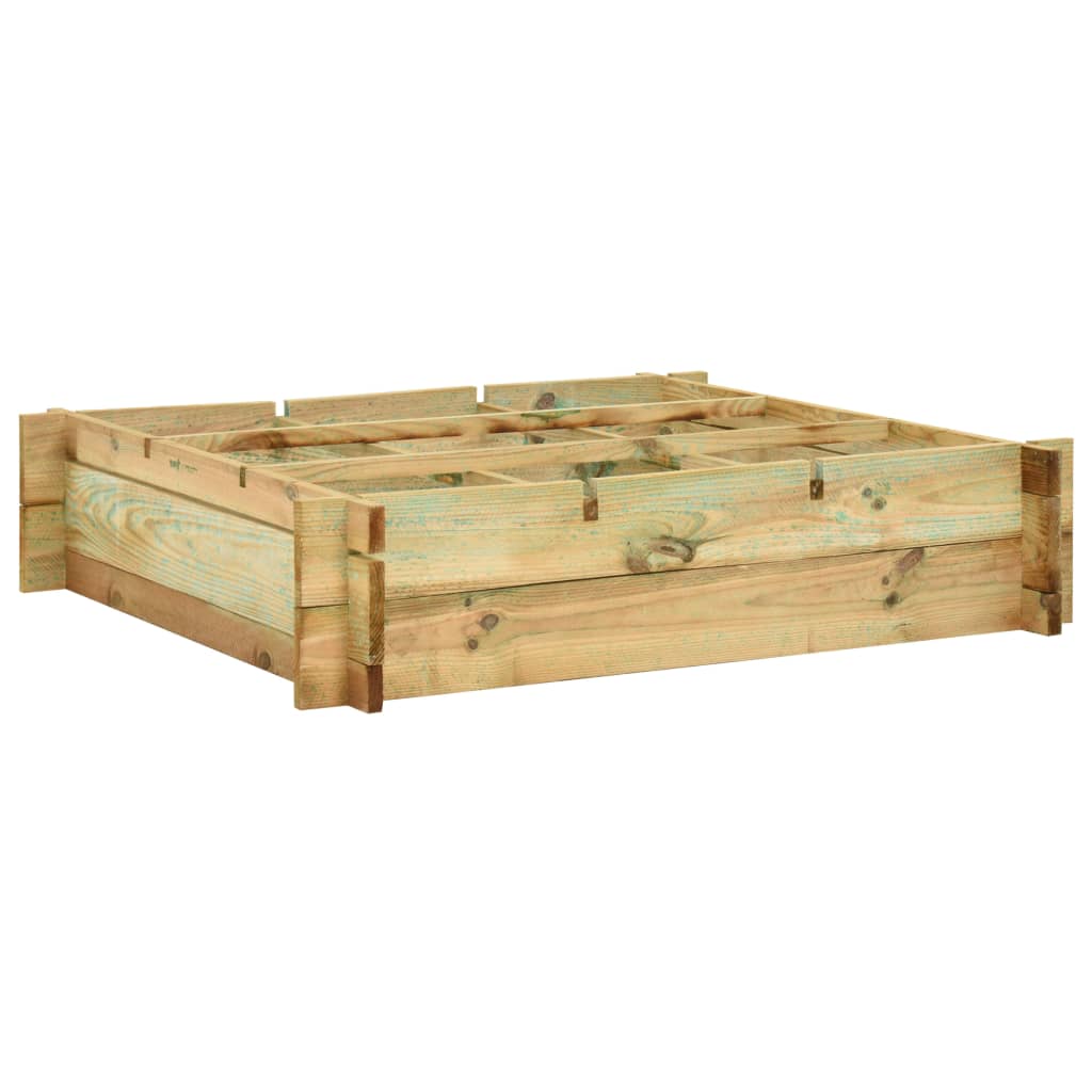 vidaXL Plantenbak verhoogd 150x100x40 cm geïmpregneerd hout - Aashly