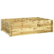 vidaXL Plantenbak verhoogd 150x100x40 cm geïmpregneerd hout - Aashly