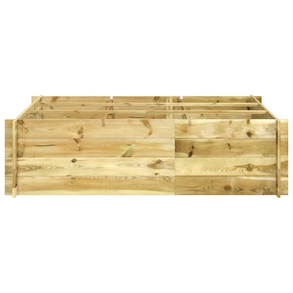 vidaXL Plantenbak verhoogd 150x100x40 cm geïmpregneerd hout - Aashly