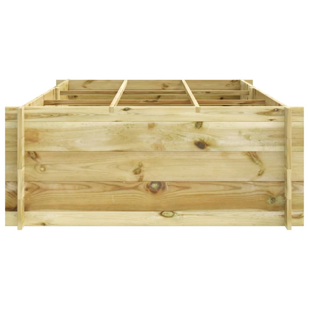vidaXL Plantenbak verhoogd 150x100x40 cm geïmpregneerd hout - Aashly